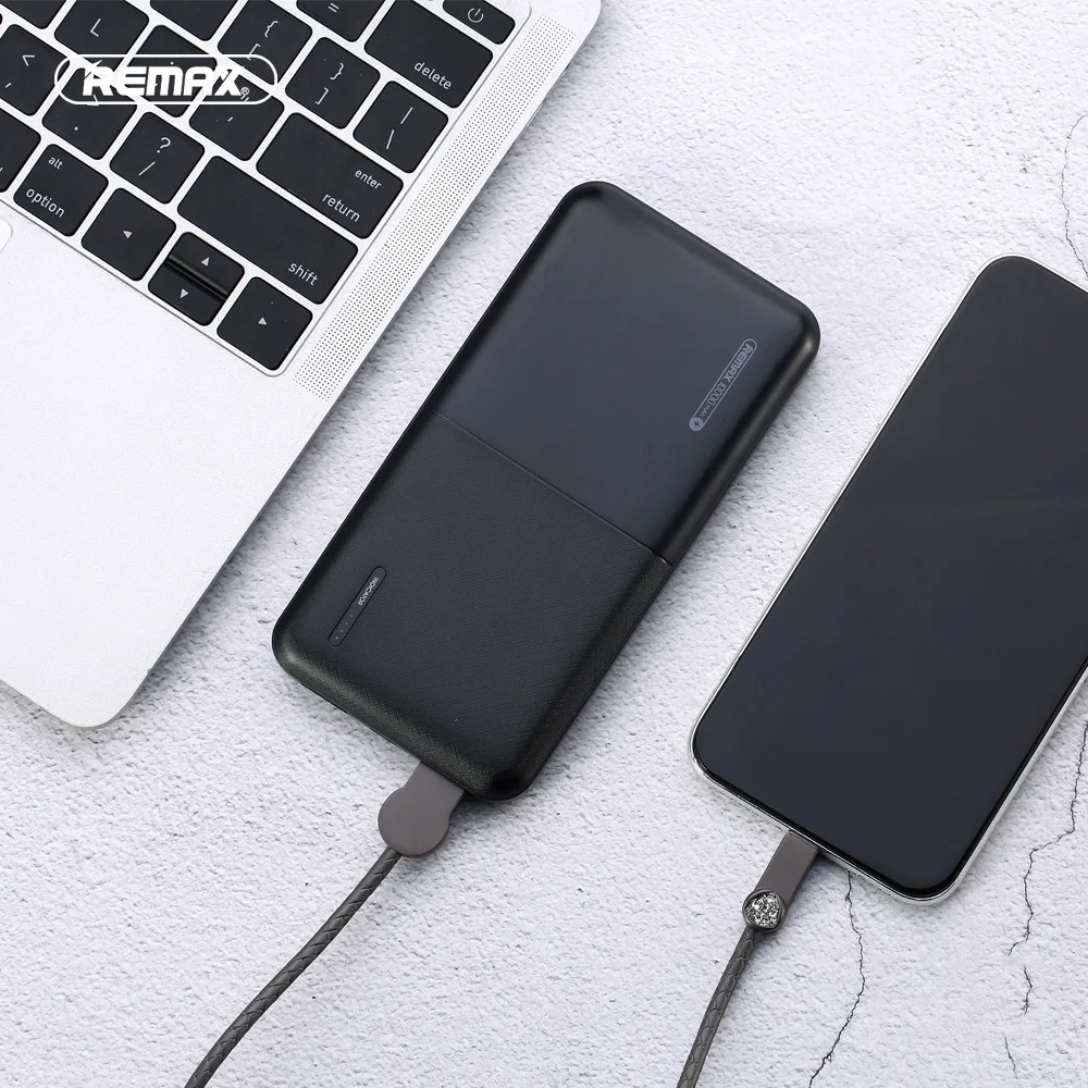 REMAX 20000 мАч Внешний аккумулятор 10000 двойной USB внешний Аккумулятор bateria externa