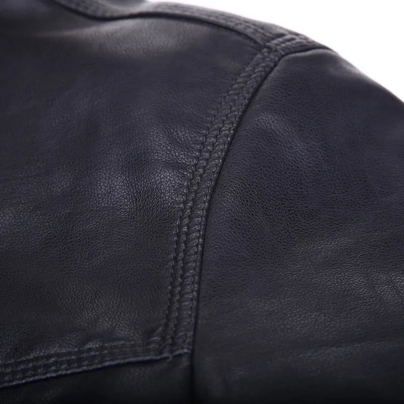 Abou зимняя шуба мужская Высококачественная модная кожаная куртка для настоящего