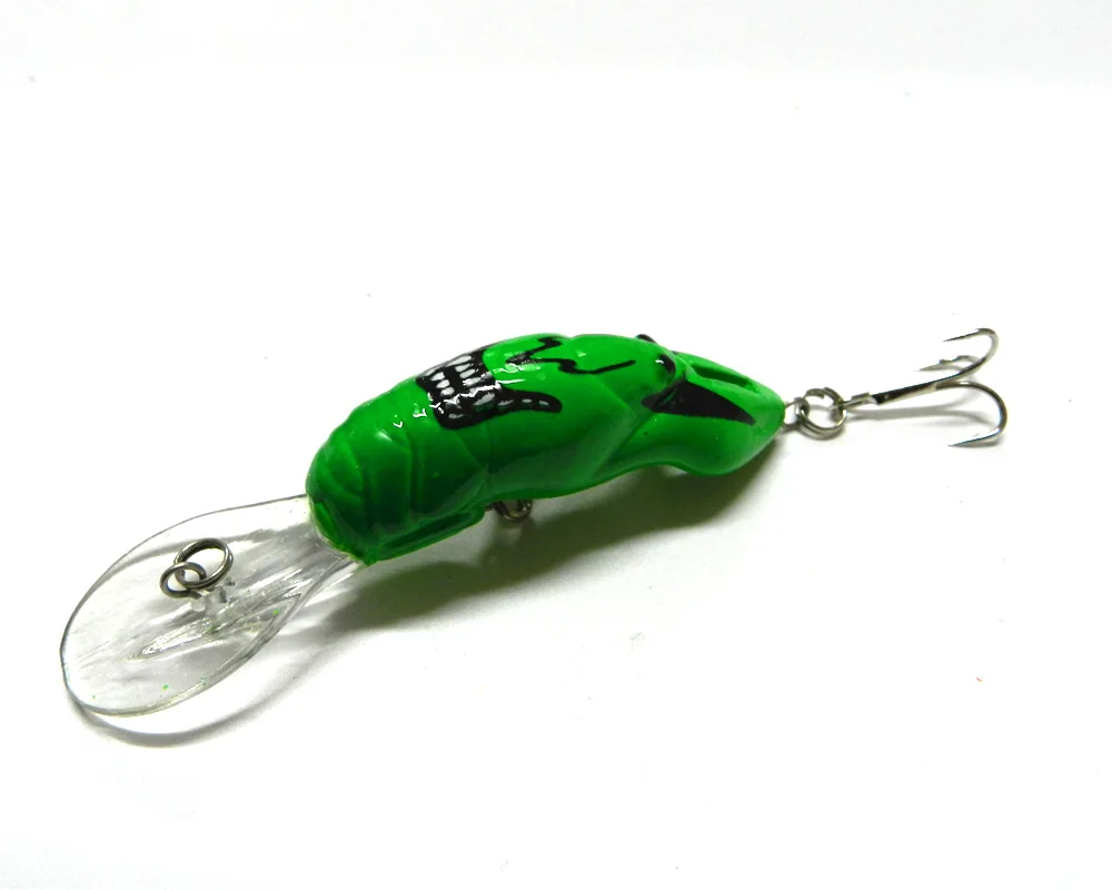 12 шт. жесткие рыболовные приманки 6 цветов 8 5 см 2 г|fishing tackle|fishing lureartificial worm |