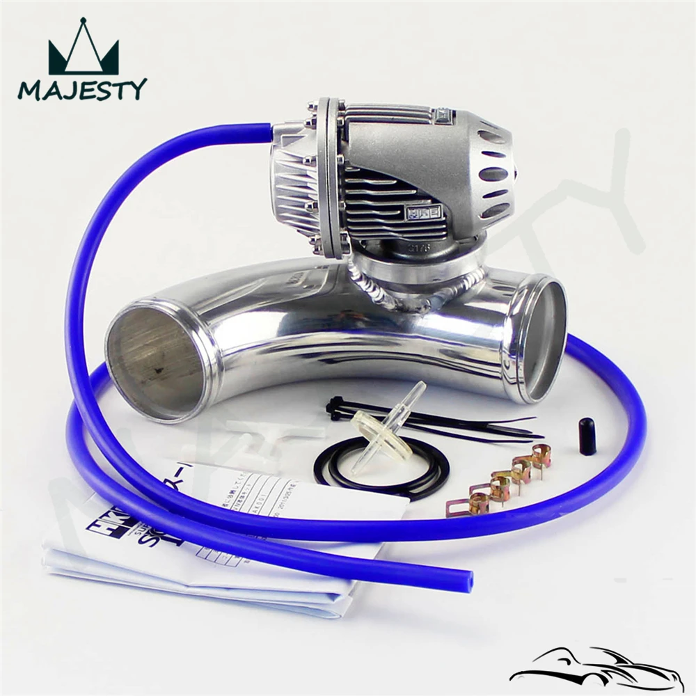 Подходит для SQV выдувного клапана BOV IV 4 + 2 75 90 градусов Фланцевая труба вакуумный