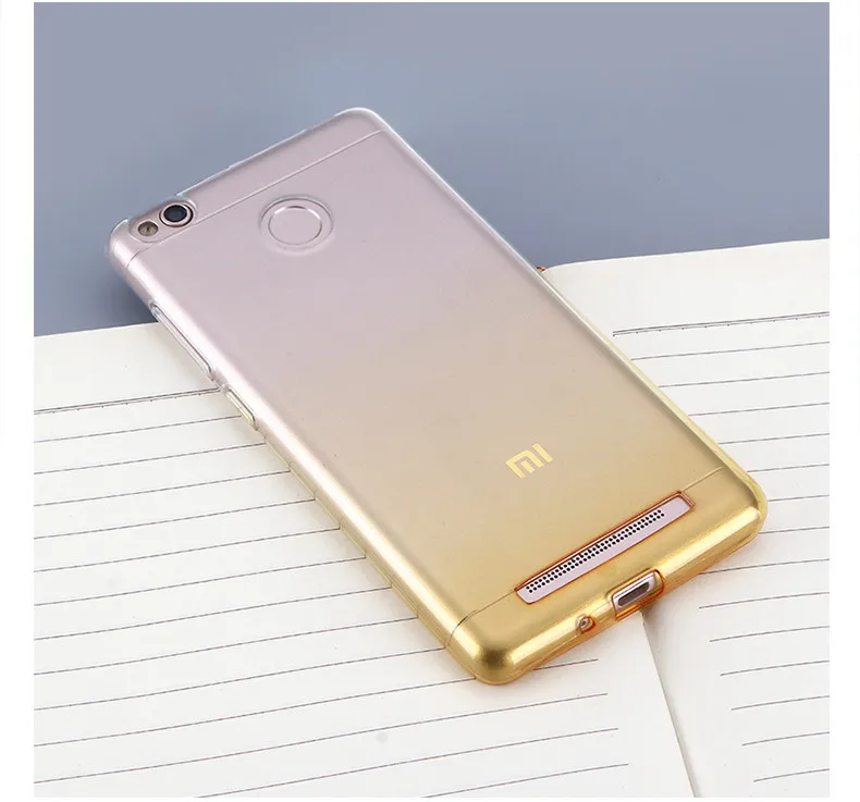 Yellow Силиконовый чехол для xiaomi Redmi 3 Pro Hongmi 3 S, 5,0 дюймов, чехол Fundas, ультра тонкий ТПУ чехол для задней панели для xiaomi redrice 3 Pro - Цвет: Yellow