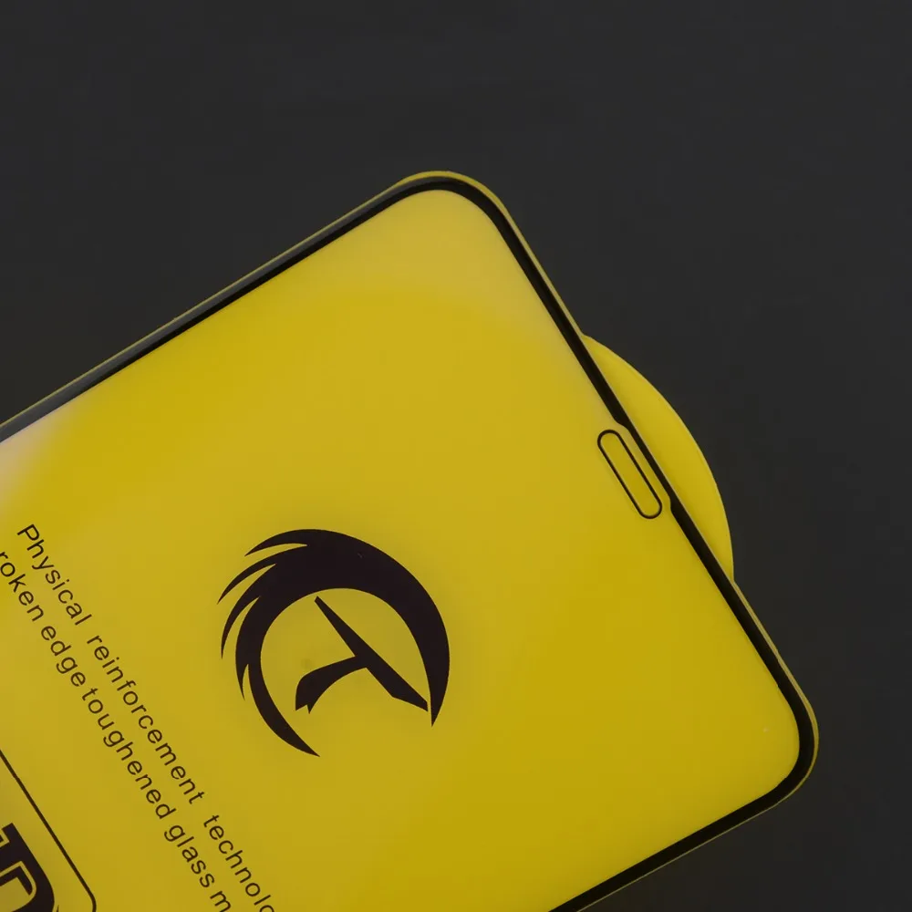 9D изогнутое закаленное стекло для iPhone X XS XR Max защита экрана полное покрытие