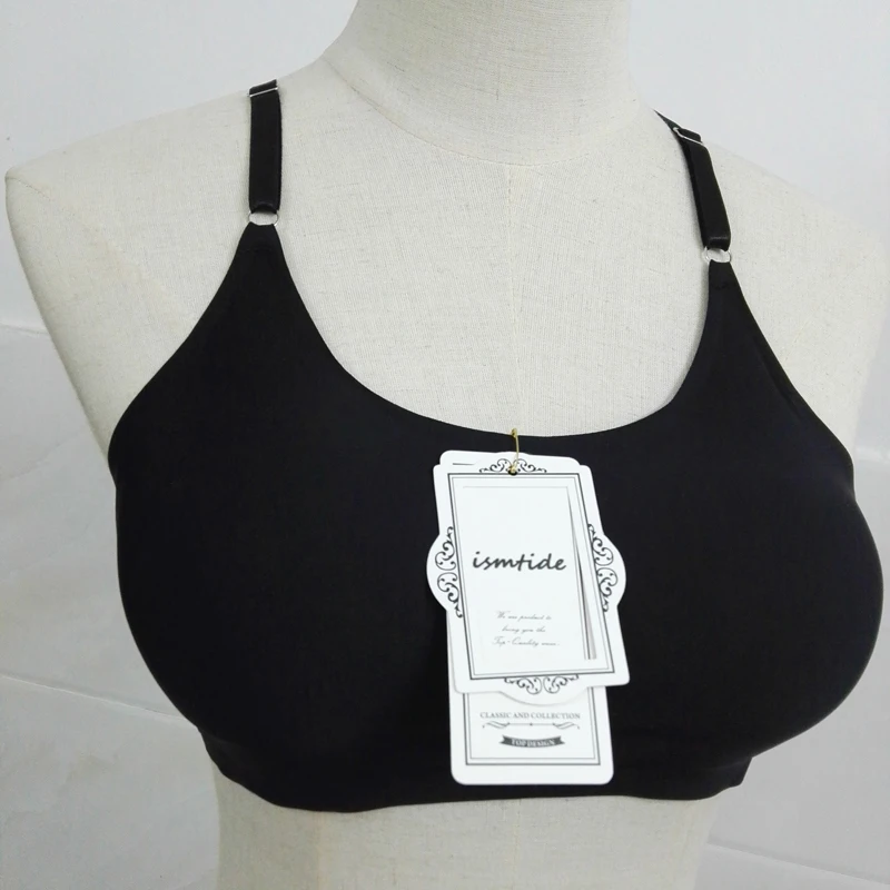Женский бюстгальтер без косточек Bralette бюстье с открытой спиной сексуальный