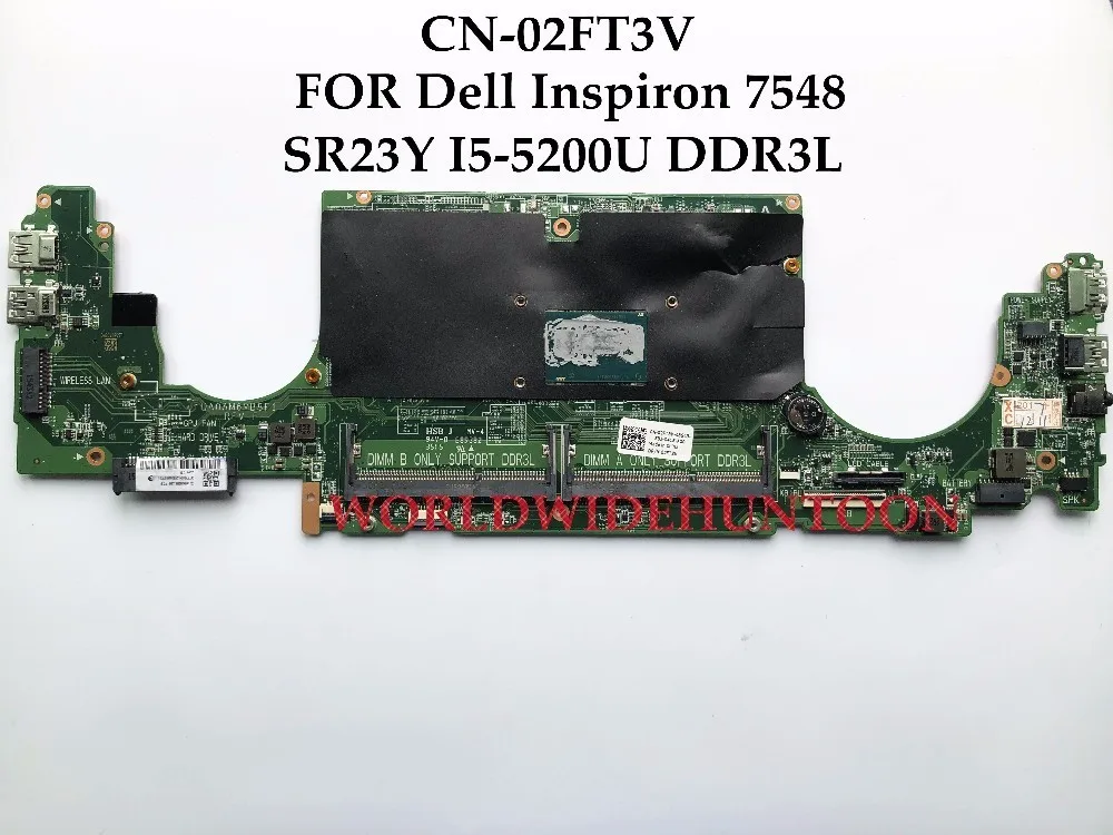 Высококачественная материнская плата для ноутбука Dell Insprion 15 7548 CN 02FT3V 2FT3V DA0AM6MB8F1
