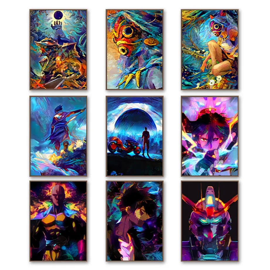 Картина на холсте с принтом домашний декор настенная живопись принцессы