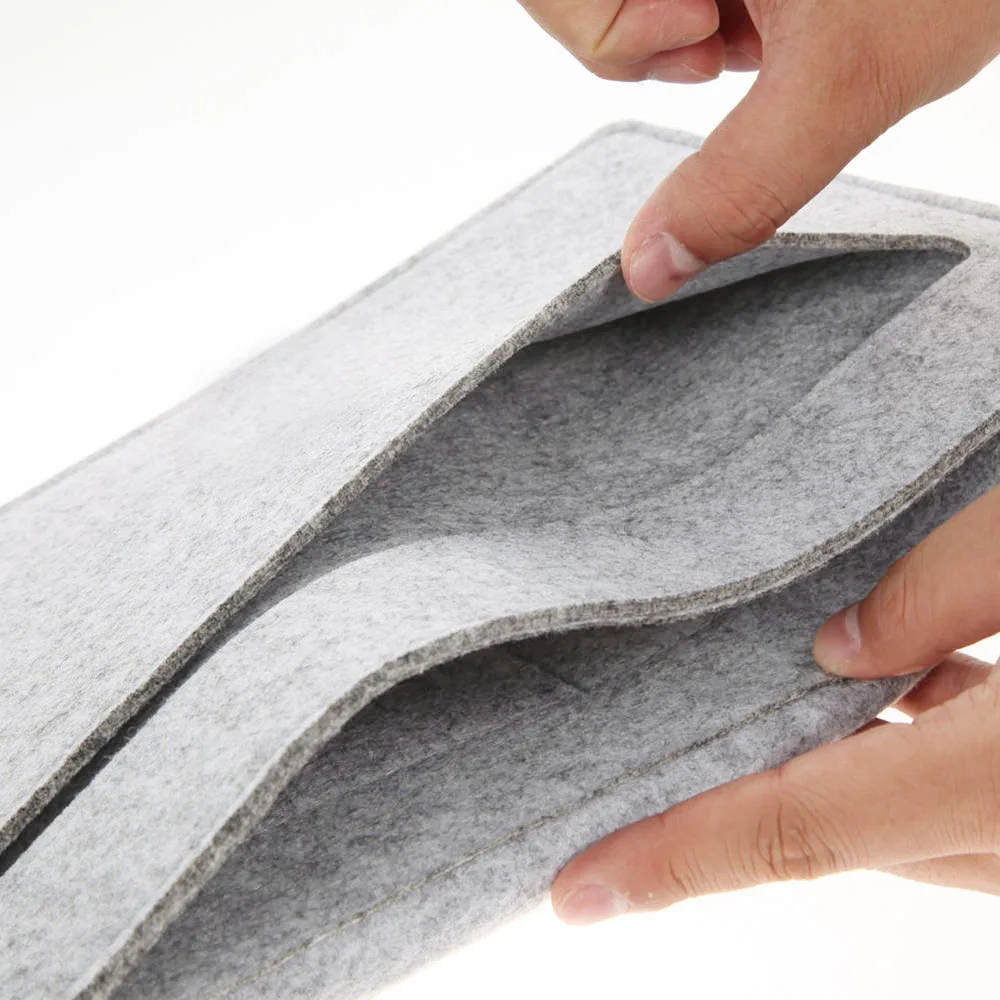 Новый универсальный шерстяной войлочный чехол для ноутбука 10 11 13 15 дюймов модная