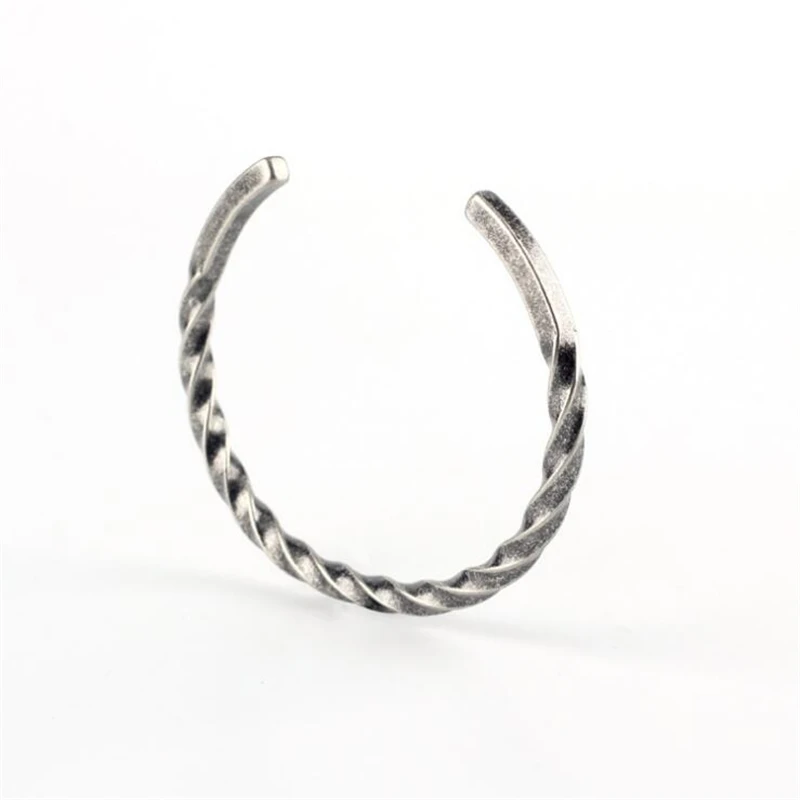 Простое модное мужское индийское украшение браслет из нержавеющей стали 316L