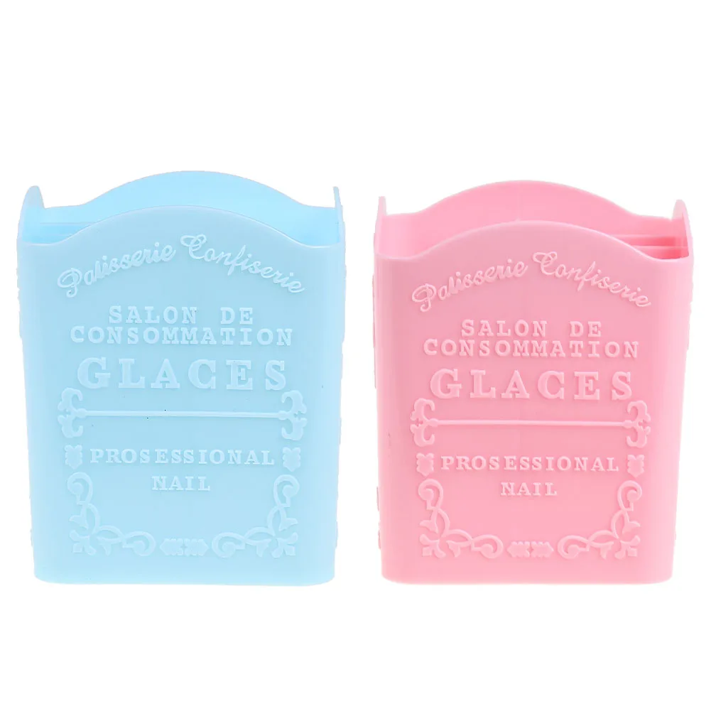 4 отделения для дизайна ногтей Раскрашивание ручек держатель хранения коробка