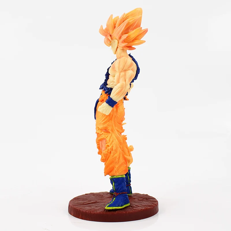 20 стилей Dragon Ball Z Супер Saiyan fe сын Goku vegeta воины прыгали 50th черный Scultures золотистым фигурка из ПВХ фигурка игрушки