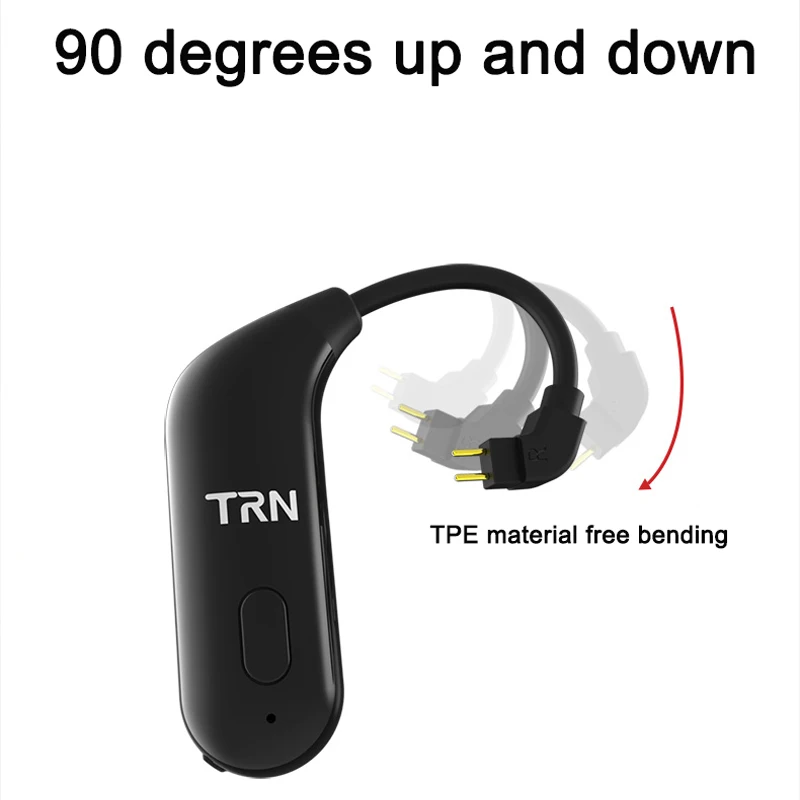 TRN BT20 беспроводной bluetooth 5 0 ушной крючок HIFI наушники 2PIN/MMCX разъем использовать для