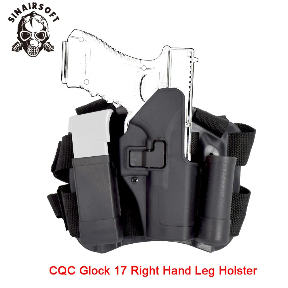 

Тактическая кобура CQC G17 для правой руки, подходит для пистолета Glock 17 19 22 23 31 32, аксессуары для пейнтбола, стрельбы, охоты