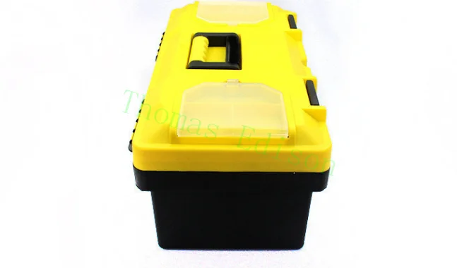 14 inch 35.5x17.5x18.5 Household vehicle storage box reinforced durable hardware maintenance plastic tool case | Инструменты
