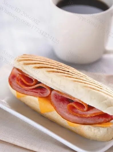 Антипригарный автоматический Сэндвич аппарат с контролем температуры Машина