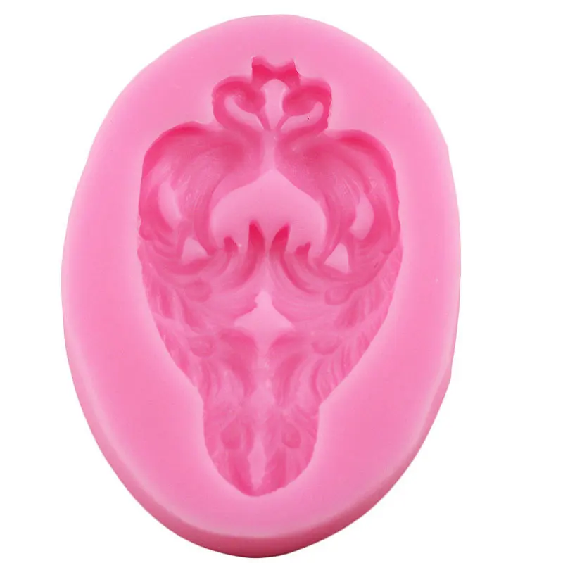 DIY Sugarcraft Peacock Lace Silicone Mold Cake Fondant Mould Wedding Cake Decorating Tools Candy Clay Chocolate Gumpaste Molds