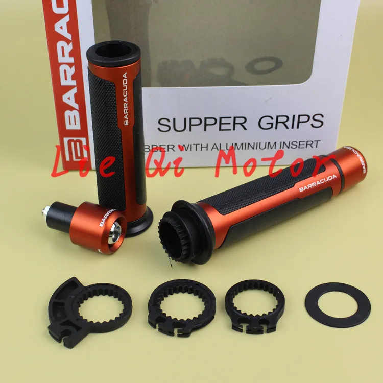 BARRACUDA 7/8 ''мотоциклетные ручки колпачки для руля с ЧПУ 22 мм универсальные YAMAHA