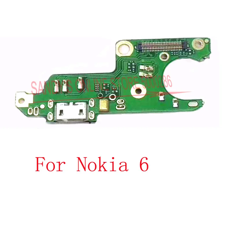 Гибкий кабель для Nokia 6 Nokia6 NK6 Новая плата зарядки через USB запасные части