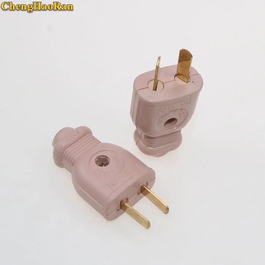 ChengHaoRan AC 10A 250В разъем питания 2pin белый штекер для расширенного шнура 2 pin |