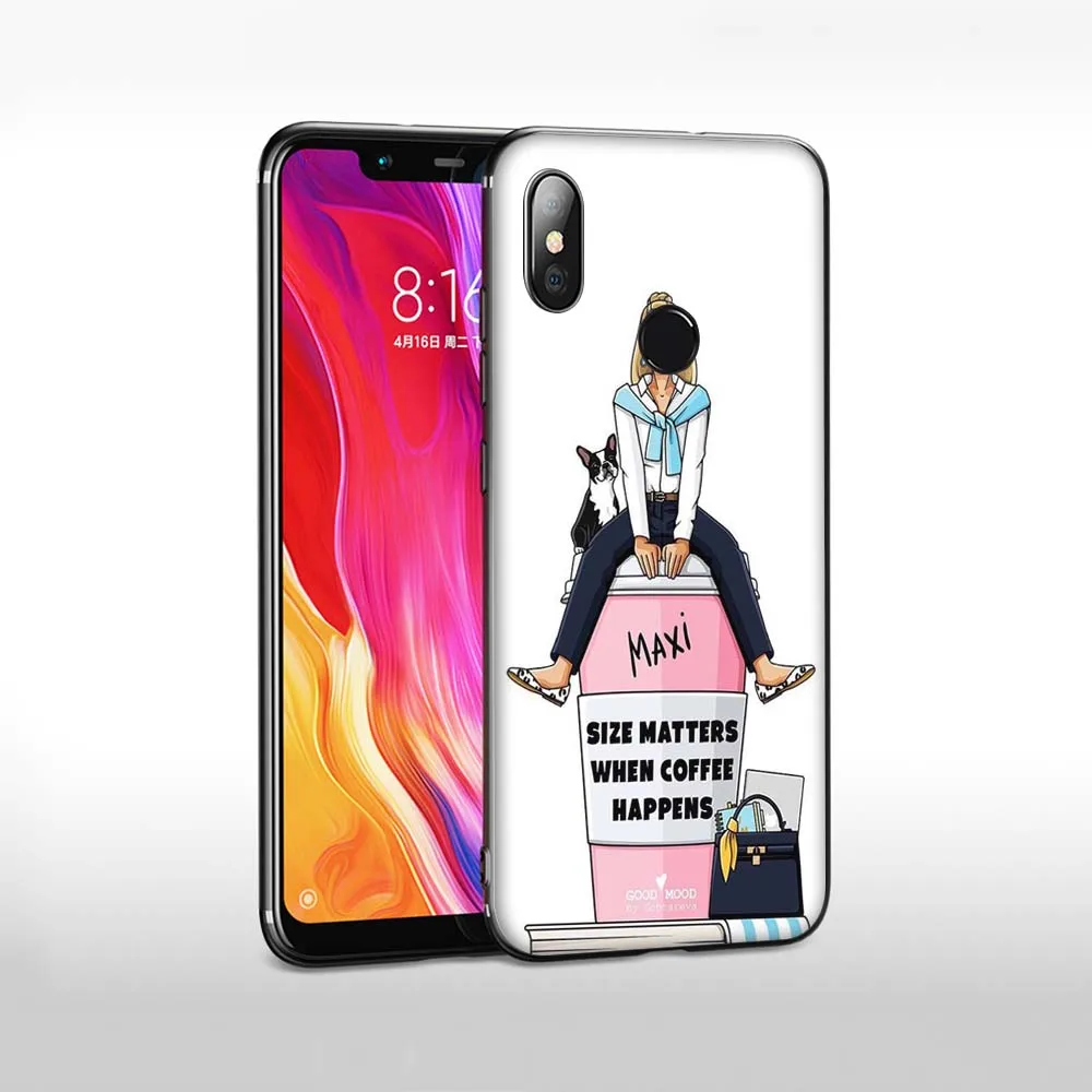 WEBBEDEPP Black Brown Hair Baby Mom Gir TPU Cover for Huawei P10 P20 P30 Lite Pro Mate 10 20 Lite P Smart Soft Case - Цвет: 12