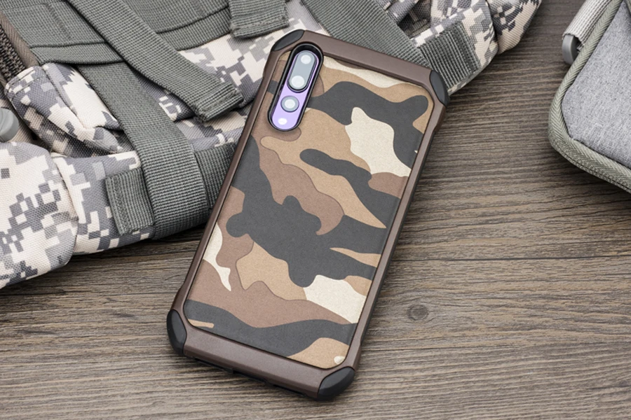 ITEUU P20/P20PRO армейский камуфляжный чехол для huawei P20/P20 PRO Air Bag TPU+ PC противоударный чехол