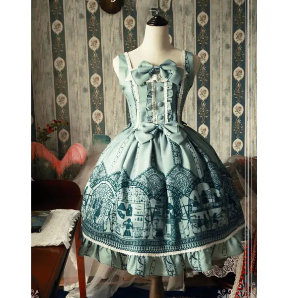 

The Boutique ~ Sweet Printed Lolita JSK Dress by Magic Tea Party ~ Pre-order