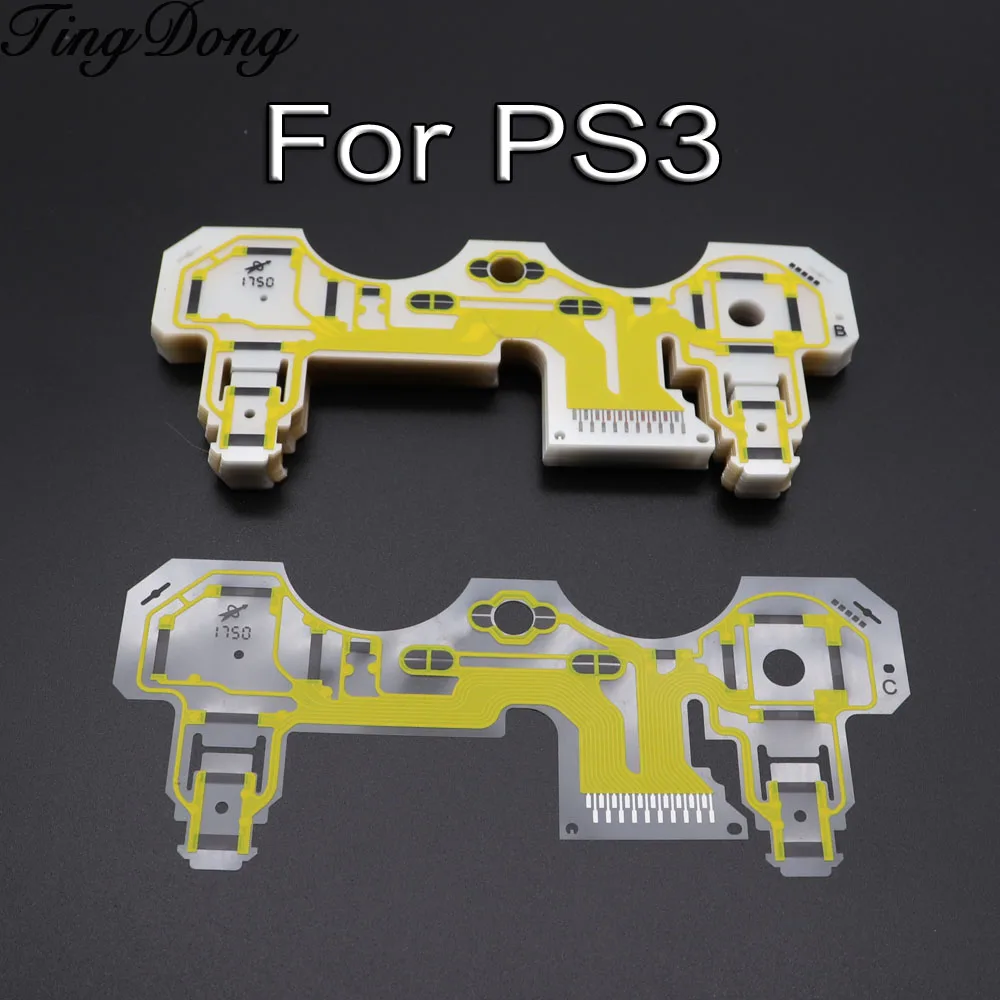 Высококачественные запасные части гибкий кабель для PS3 проводящая Вибрация пленки для PS3 контроллер
