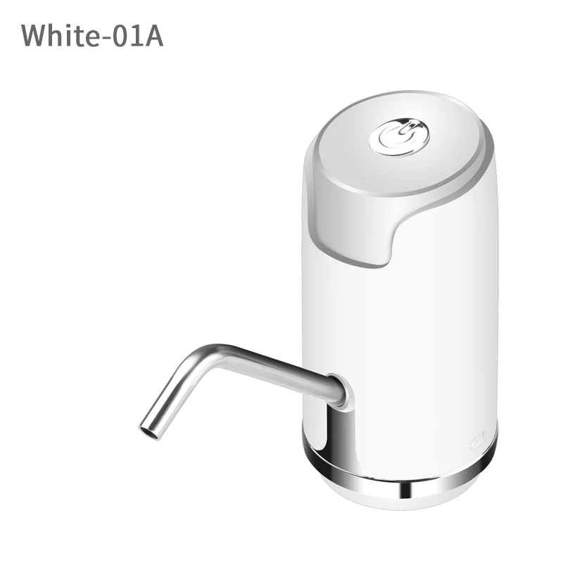 White 01A Kbxstart Электрический диспенсер для бутилированной воды, насос, беспроводной USB бутылка для питьевой воды, всасывающий мини диспенсер, Электрический диспенсер - Цвет: White 01A