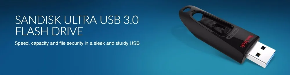 SanDisk USB флэш-накопитель Ultra CZ48 U диск 16GB 100 МБ/с. флеш-накопитель USB3.0 Стик для настольного ноутбука нетбука(SDCZ48-016G-Z46