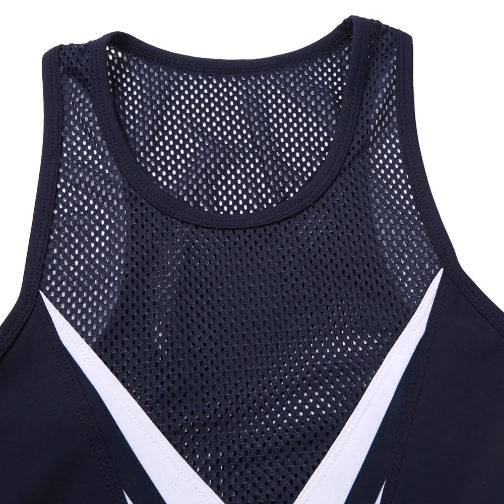 Relaxed Fit Fishnet Sports Tank Women's Train Run Running Yoga Outdoor Active Quick Dry Racerback Net Crochet Sheer Vest Top | Спорт и