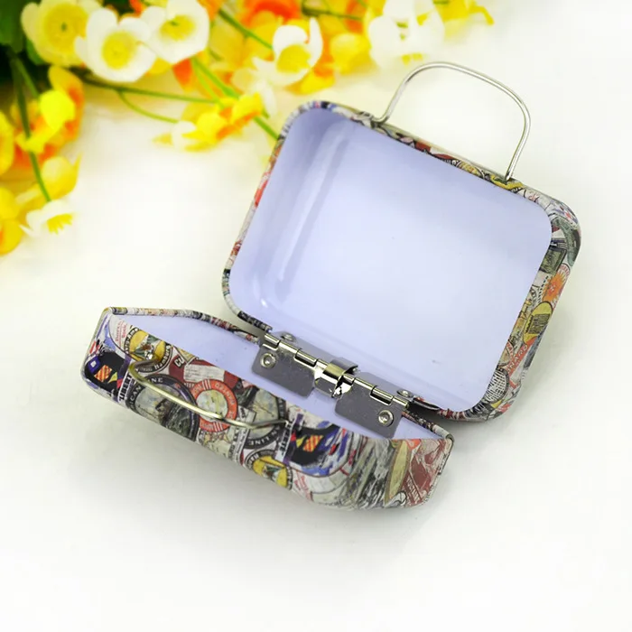 Винтажная коробка для хранения конфет в европейском стиле 6 шт. олова свадьбы