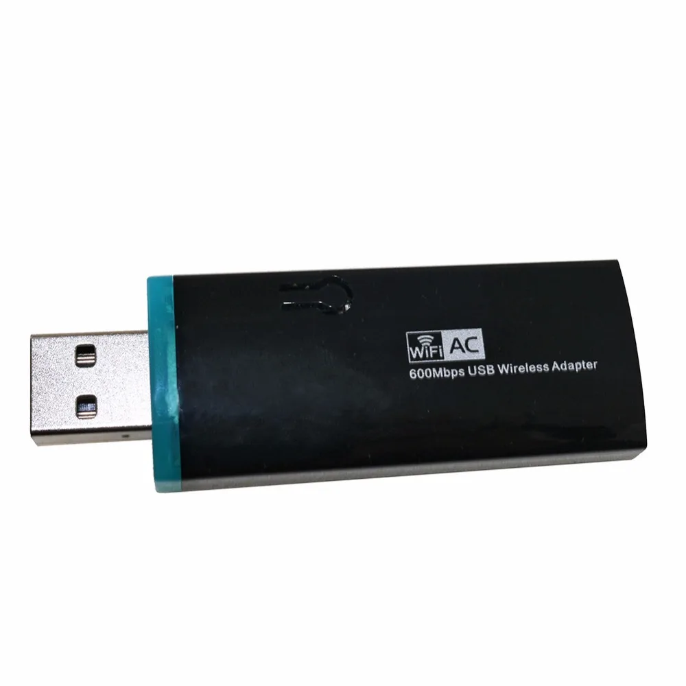 Двухдиапазонный USB Wi Fi адаптер 11AC 600 м для ноутбука и настольного компьютера 5 ГГц