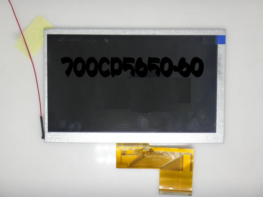 Оригинальный 7 дюймовый 60PIN 700CP5650 60 жк дисплей FPC Y81860 V03 экран|screen 7|7 inch lcd screenscreen |