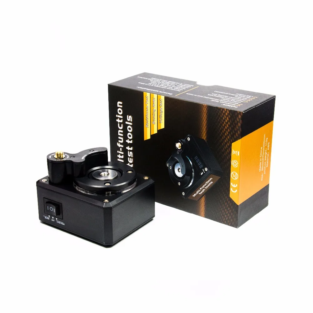 Volcanee Многофункциональный OHM-метр тестер напряжения сопротивления Омметр Чтец нагревающей катушки провода DIY для электронной сигареты RDA