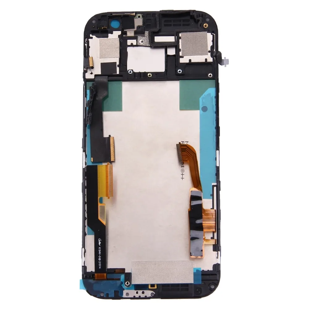 Новый ЖК-экран и дигитайзер в сборе для HTC One M8 (верхний + нижний) с рамкой передним