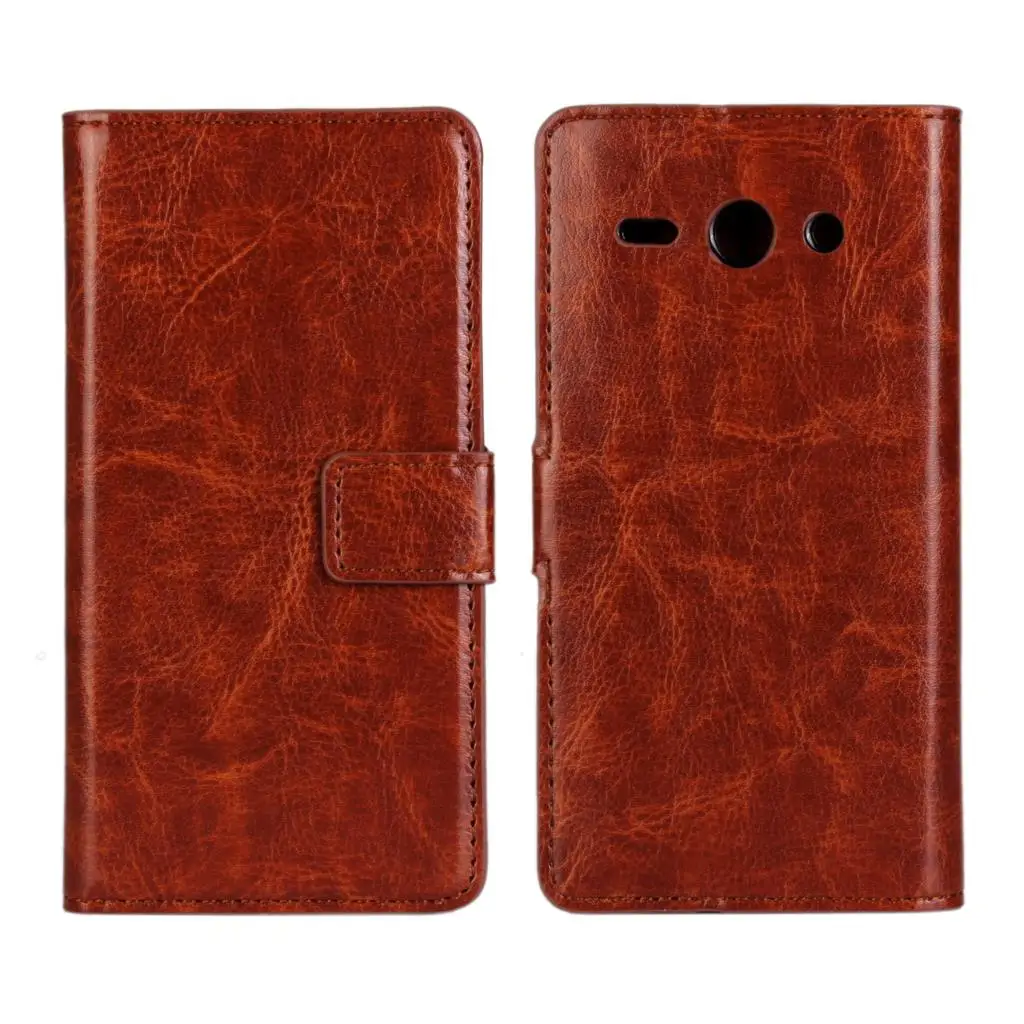 Для huawei Y530 PU кожаный раскладной чехол с держателем карты чехол для huawei Ascend Y530 защитный чехол Чехол coque fundas