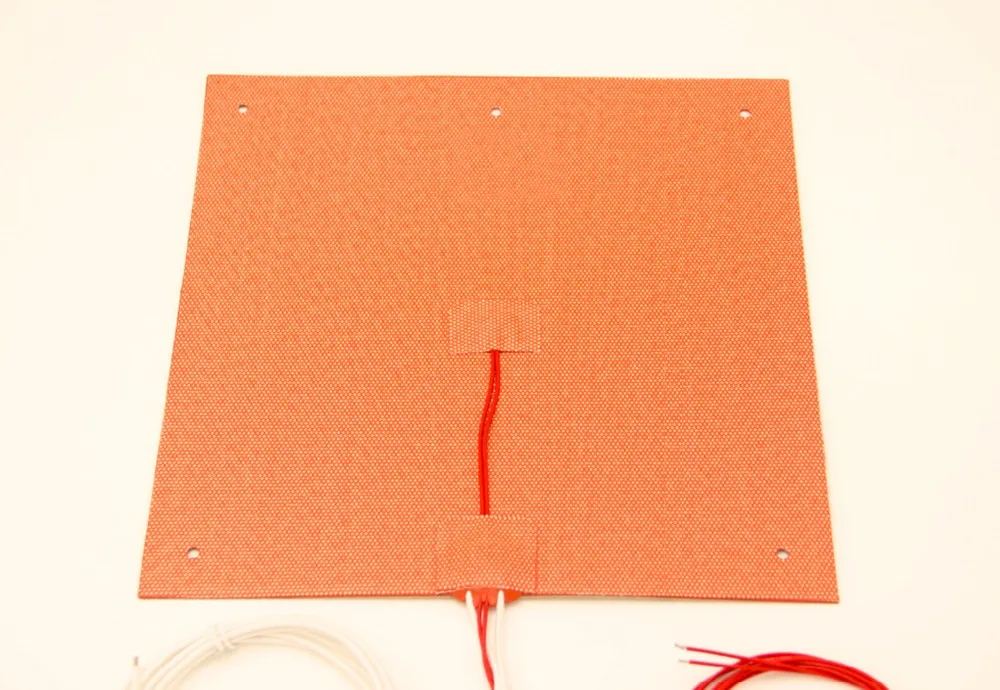 Silicone Heater 245X245mm 350W 220V for Ultimaker Clone CL260 3D Printer Heated Bed,Build Plate Heating Element