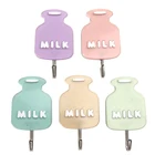 1 шт. Симпатичные Мультяшные липкие крючки настенная присоска для ключей органайзер для одежды декоративный настенный дверной крючок