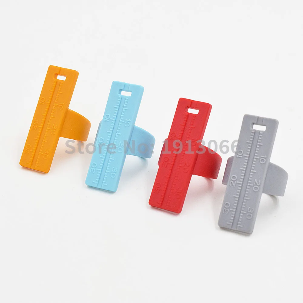 5 шт. зубные корневого канала иглы палец линейка Endo Измерение масштаб