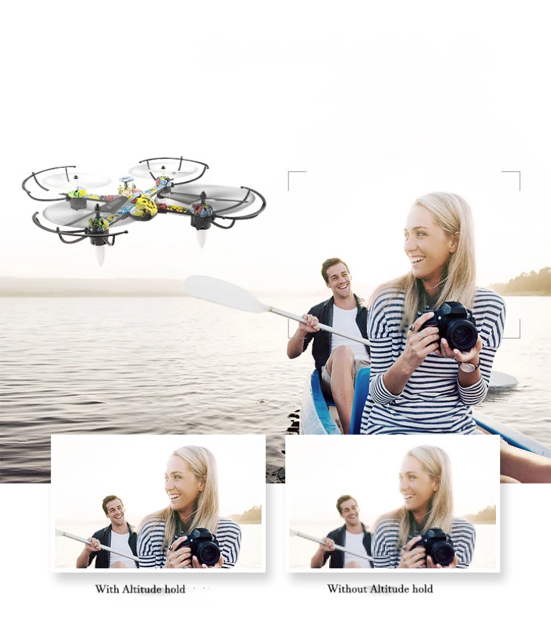Радиоуправляемый квадрокоптер с Wi-Fi FPV и HD-камерой в режиме реального времени |
