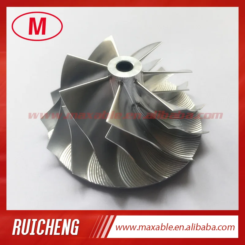 GT15-25 436131-0001 40.10/52.19mm 7+7 blades turbocharger billet/milling/aluminum 2618 compressor wheel | Автомобили и мотоциклы