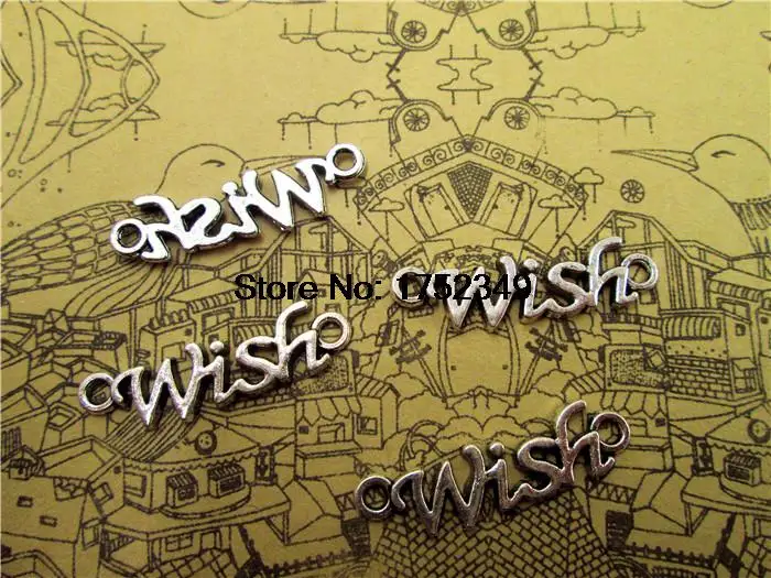 Соединитель 20 шт., подвески или шармы из античного серебра, фурнитура для изготовления ювелирных изделий своими руками, 29x8 мм