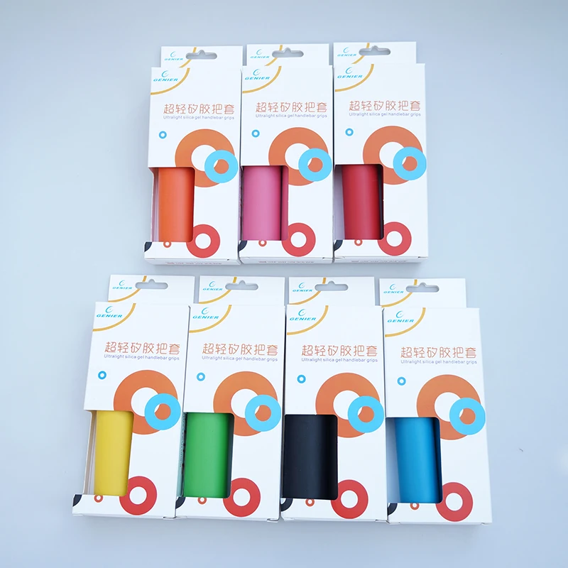 Сверхлегкие силиконовые ручки для руля велосипеда балки высокой плотности MTB