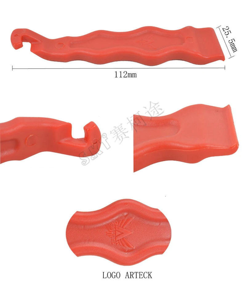 ARTECK 2pcs Bicycle Tire Lever Lightweight Pry Bar Crowbar MTB Bike Wheel Repairing Tool Opener Remover Tools | Спорт и развлечения