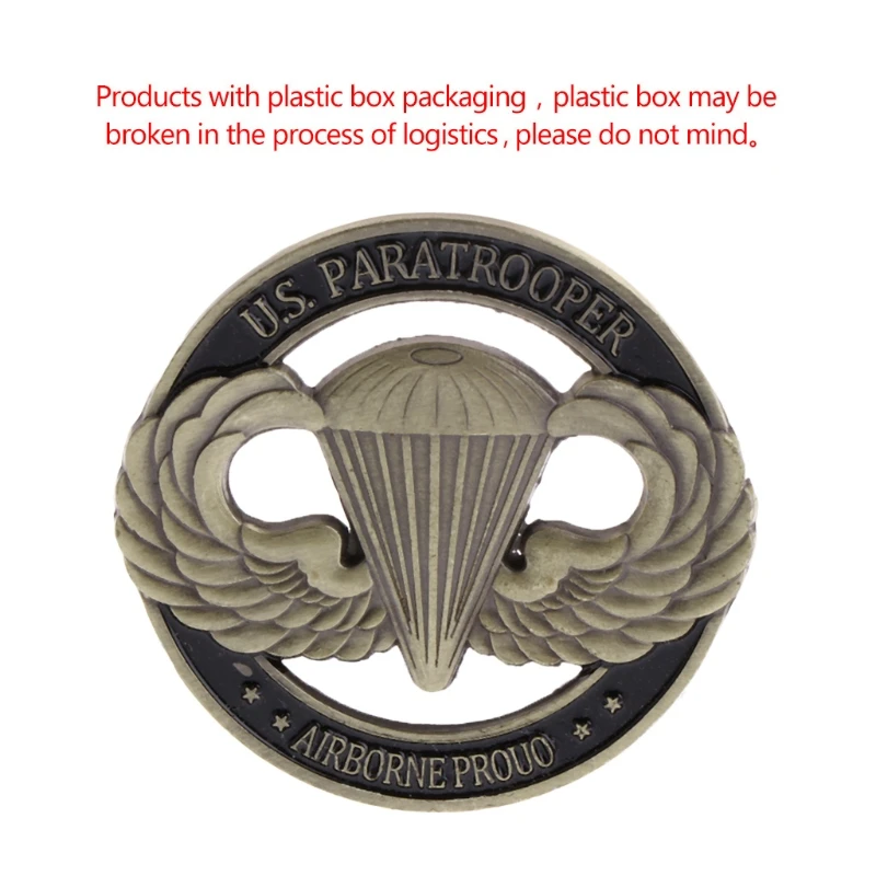 Памятная монета Американский десантник США полые художественные подарки для