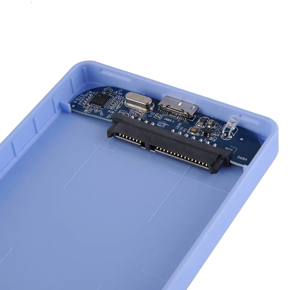 2," USB 3,0 SATA HDD Box 2 ТБ Жесткий драйвер USB внешний корпус чехол для хранения данных Передача SSD твердотельный накопитель