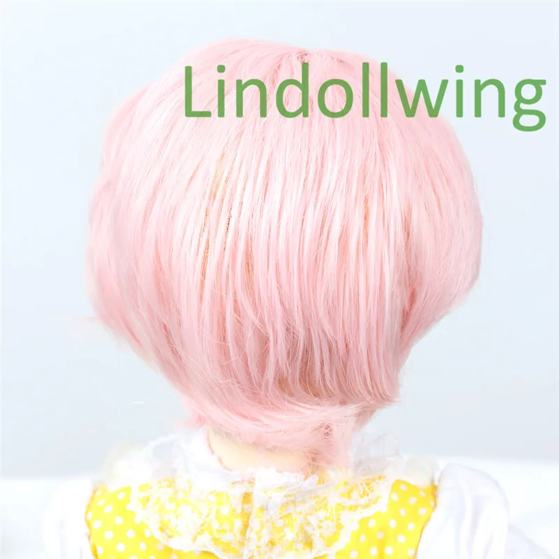 1/3 8-9 &quotBJD парик Pullip SD кукла короткий розовый 2333 | Игрушки и хобби