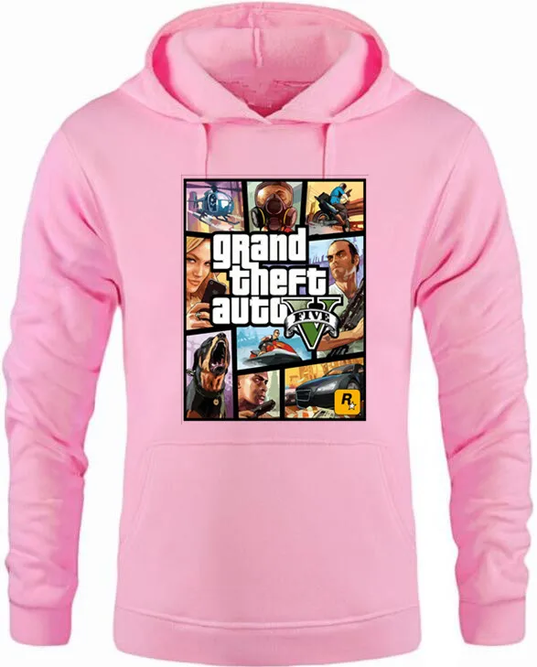Grand Theft Dragon Ball Z GTA забавные толстовки с героями мультфильмов подарок бойфренду