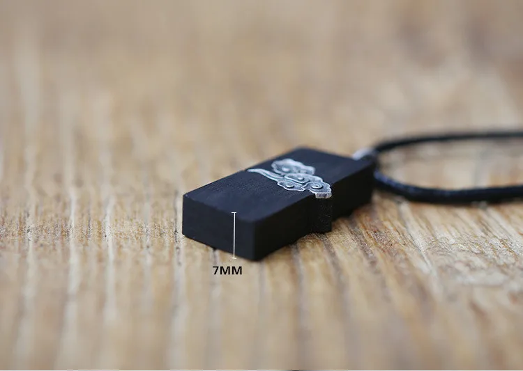 Серьги-Облачные Подвески S990 из тайского серебра с веревкой унисекс квадратные