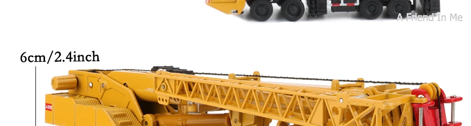 KDW 1:55 Масштаб сплав кран грузовик игрушка сплав модель подъемника для мальчиков грузовики коллекция детские игрушки подарок