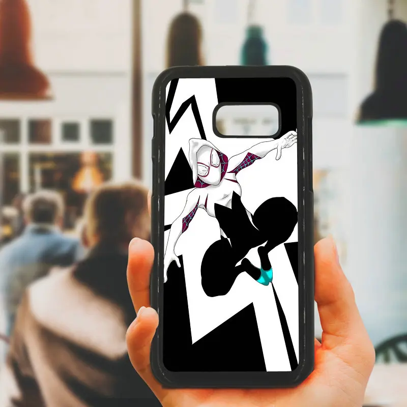 Comics паук Гвен чехлы для телефонов Samsung Galaxy A3 A5 A7 A8 2015 2016 2017 2018 Примечание 8 5 2 3