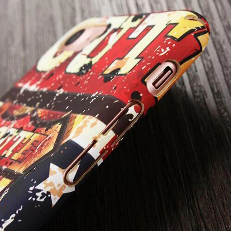 Мода световой автомобиля серии телефон case для iphone 6 6s plus 7 плюс 5S 5 se жесткий pc